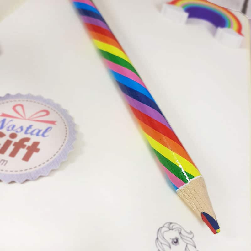 Cadeaux de Classe  Crayon Pousse Mine Multicolore de l'Arc de Ciel