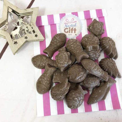 Chocolat de noël - Friture chocolat au lait Cémoi 200g