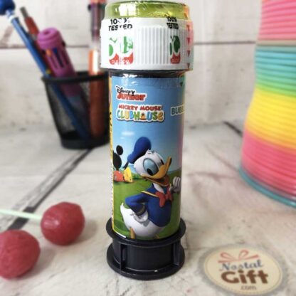 Jeu bulles de savon - Donald