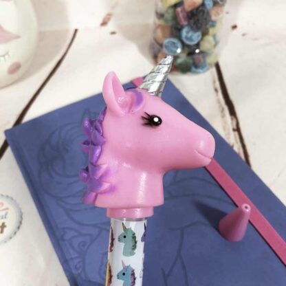 Grand Stylo tête de Licorne