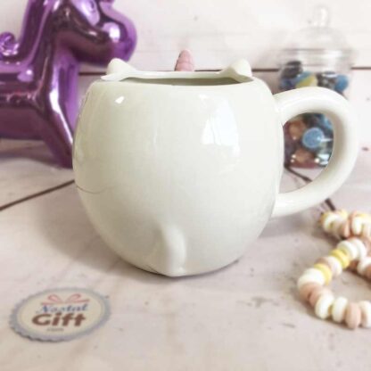 Mug 3D licorne blanc