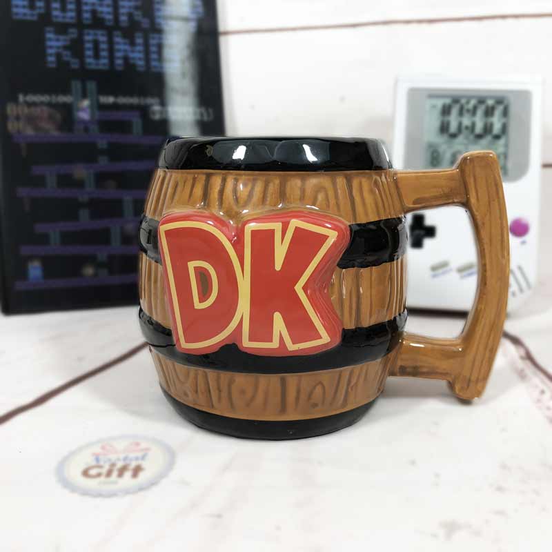 Donkey Kong Barrel Mug