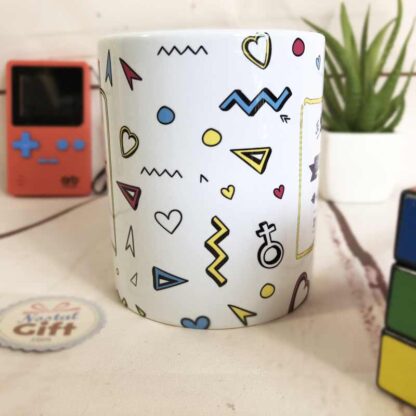 Mug "Je ne retomberai jamais en enfance" – Image 3