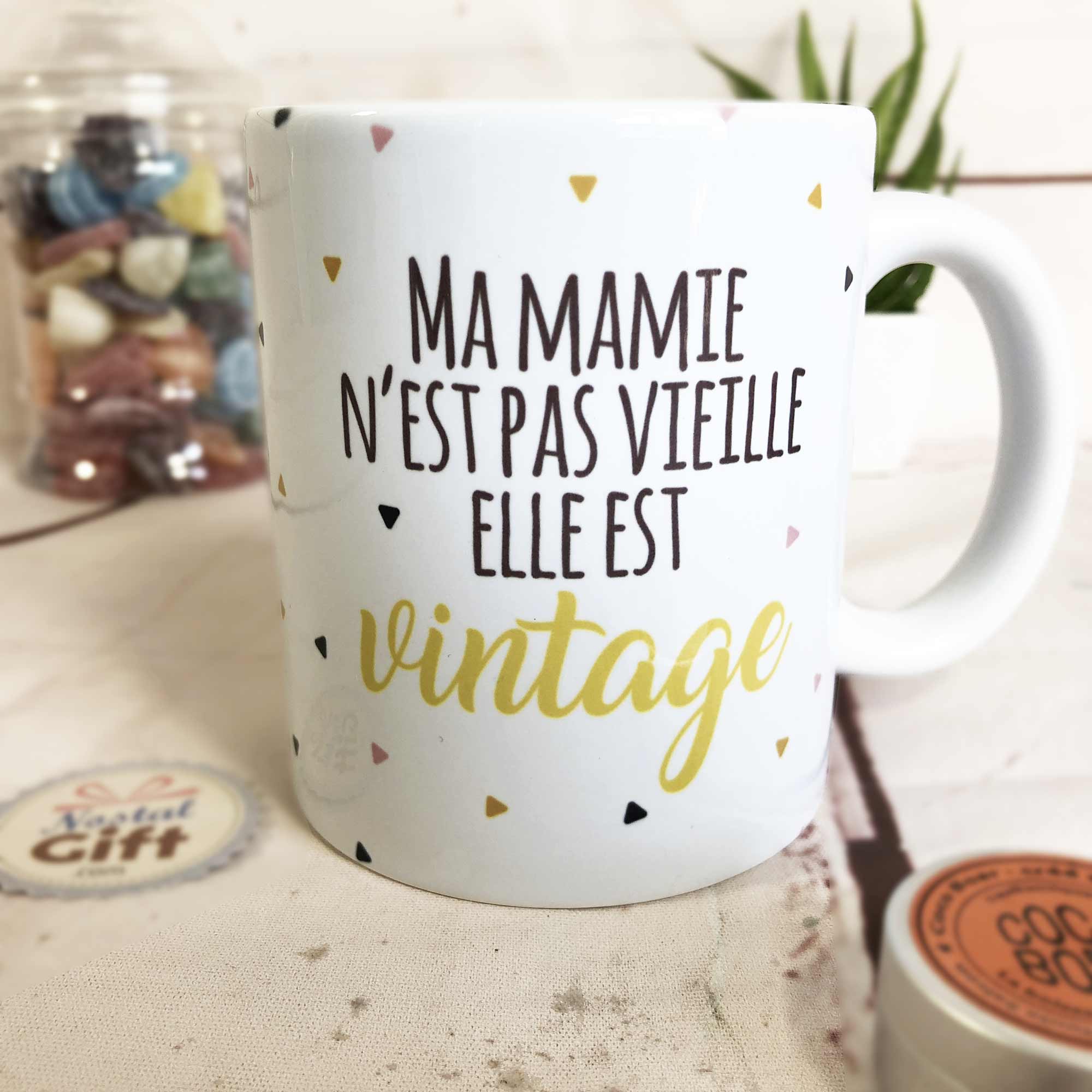 mamie connectée' Mug