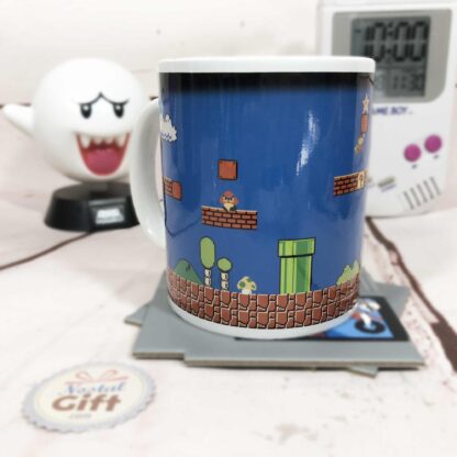 Mug Super Mario Bros thermoréactif