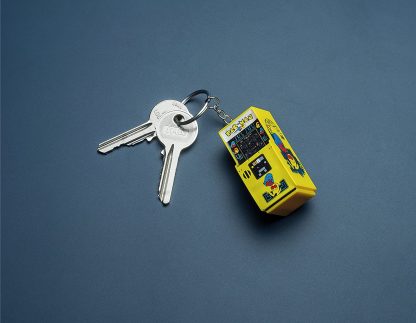 Porte clés Pac Man machine d'arcade