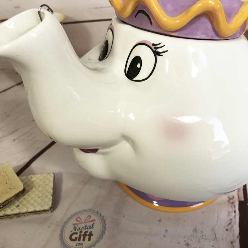 Dessin animé Nouvelle Belle et la Bête Théière Tasse Théière Set Cadeau  d'anniversaire A