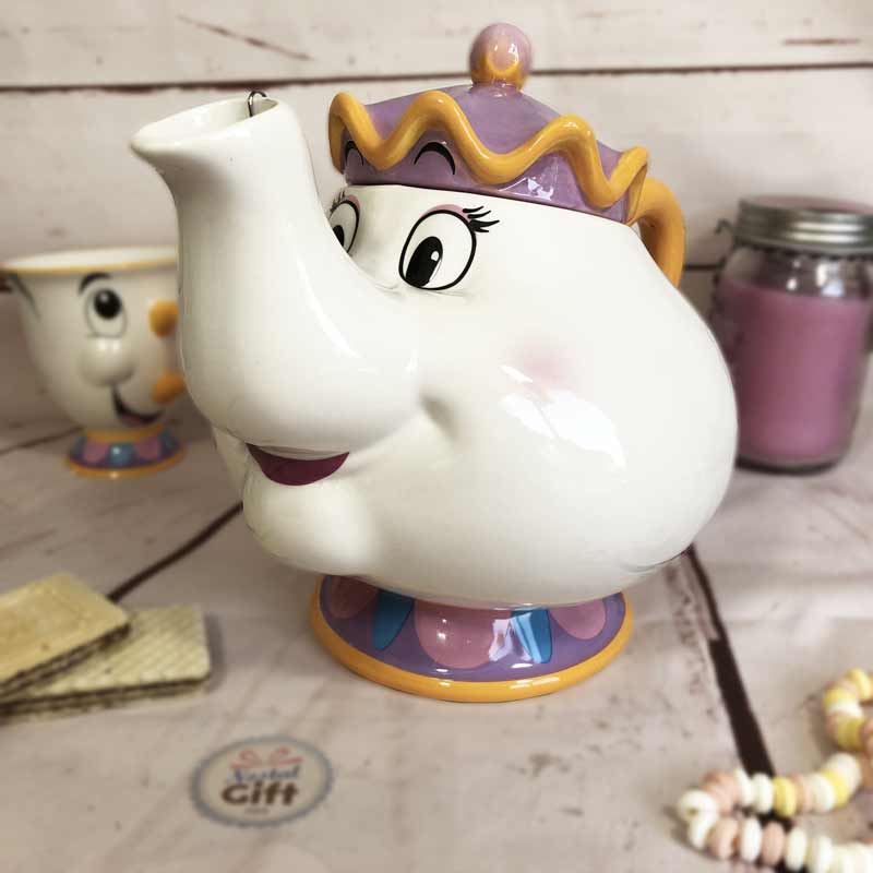 Théière Madame Samovar et tasse Zip Disney