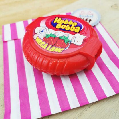 Hubba Bubba - Chewing gum à dérouler (goût fraise)