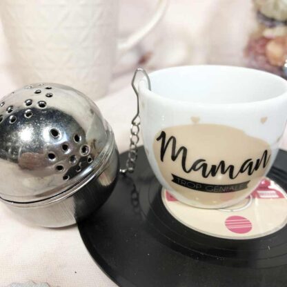 Infuseur à thé et sa coupelle - cadeau maman – Image 2