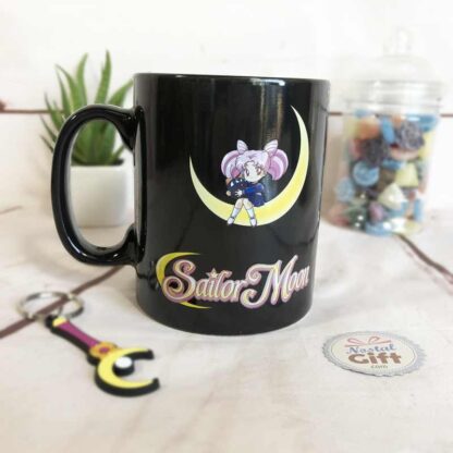 Sailor Moon - Grand Mug thermoréactif 460 ml - Sailor&Chibi Moon – Image 4