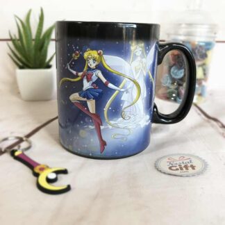 Sailor Moon - Grand Mug thermoréactif 460 ml - Sailor&Chibi Moon