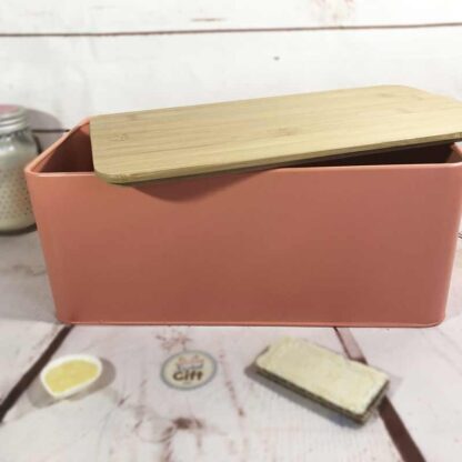 Grande boîte à pain avec planche en bambou – Image 10
