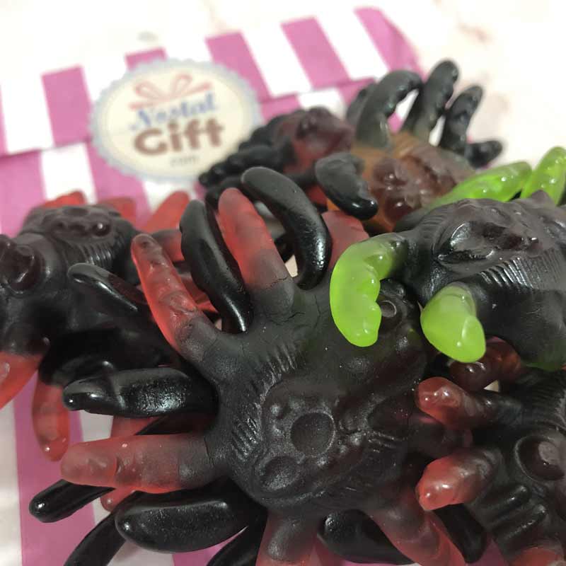 Une araignée sac à bonbons