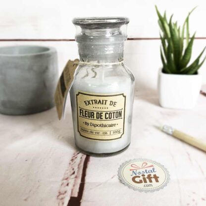 Bougie collection L'Apothicaire - Fleur de coton