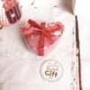 Confetti de bain en forme de coeur