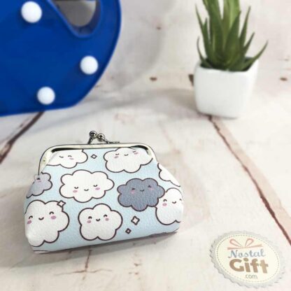 Petit porte monnaie mignon - Soleil et Nuage – Image 3