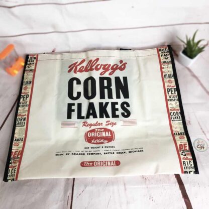 Grand sac shopping vintage Kellogg's - Corn Flakes