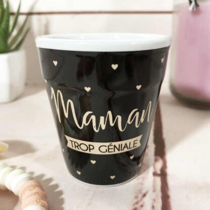 Tasse à café "Maman Trop géniale" 7cl