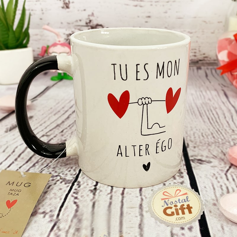 Mug "Tu es mon alter égo" - Idée Cadeau Saint Valentin