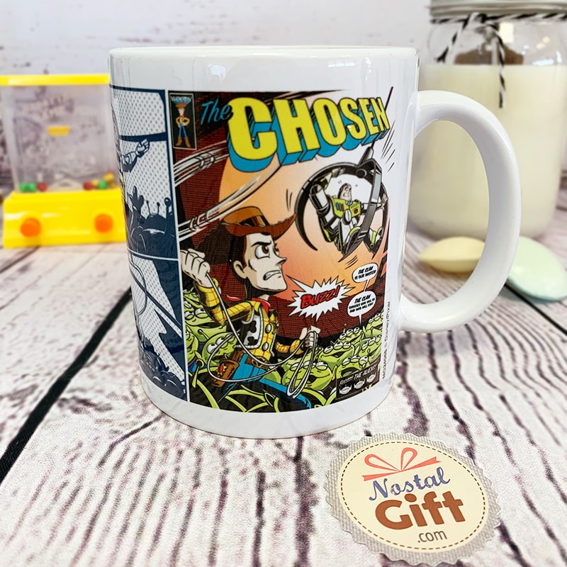 Fusée de dessin animé vintage' Mug