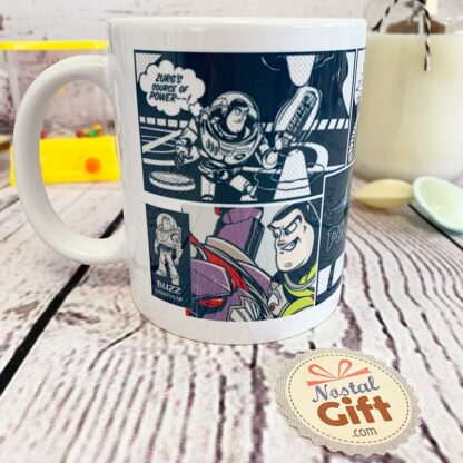 Mug Pixar Toy Story - Bande dessinée Buzz l'éclair VS Empereur Zurg – Image 2