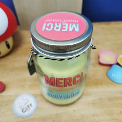 Les imparfaits - Bougie Jar - "Merci maîtresse pour tous ces bons souvenirs" - Cadeau Maîtresse – Image 2