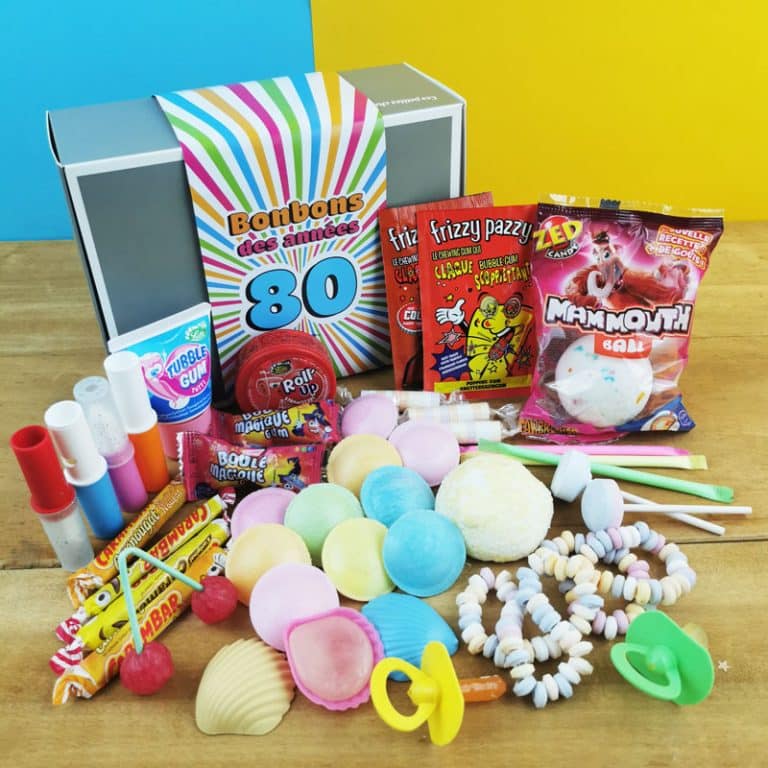 Coffrets bonbons Confiserie Friandises Le meilleur des bonbons retro