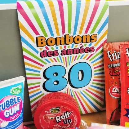 Boîte Bonbons des années 70