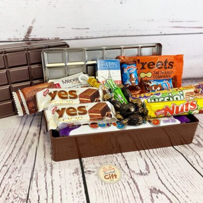 Boîte à chocolats "Tablette" - Année 80