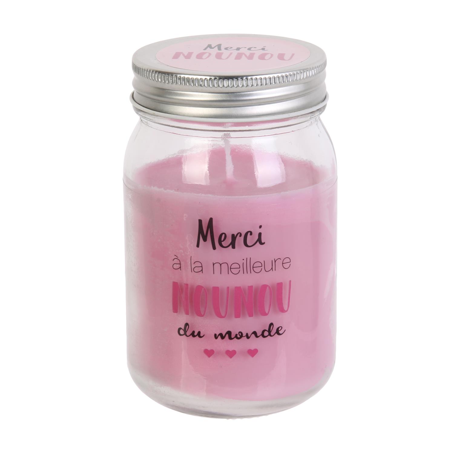 Bougie Jar - Meilleure Nounou du monde