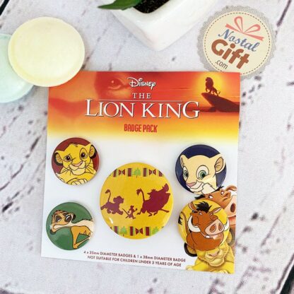Disney Le Roi Lion - Set de 5 badges