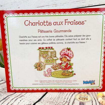 Charlotte aux Fraises - Poupée parfumée Vintage pâtisserie gourmande