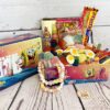 Coffret Cadeau : Boîte "Bob l'éponge avec épuisette" remplie de bonbons des années 90