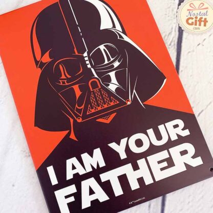 Star Wars - Plaque en métal "I AM YOUR FATHER"