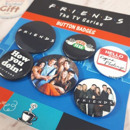 Friends - Set de 6 badges