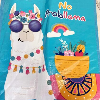 Sac shopping Lama - "No Probllama"