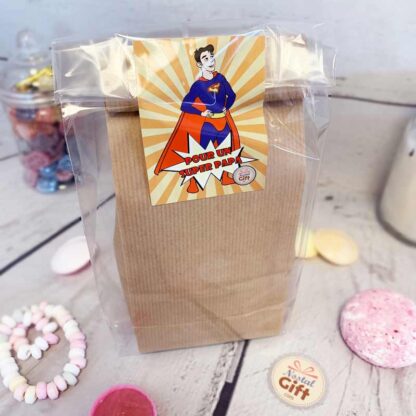Sachet Bonbon des années 80 - Pour un super papa ! Super-héro ! – Image 4