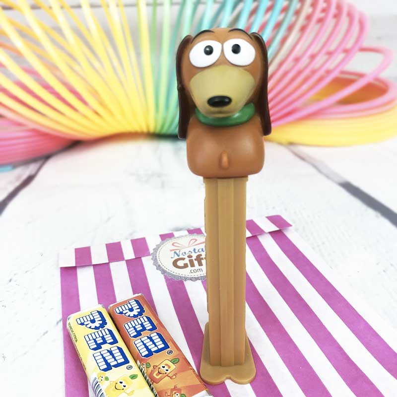 Pez Toy Story : Woody, Buzz, Bayonne(Cochon), Bo Peep (la Bergère), Zig Zag  (le chien)