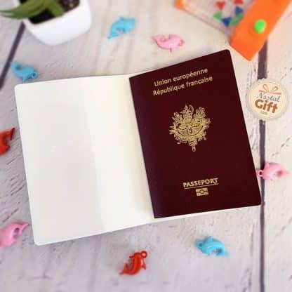 Porte-Passeport "Est-ce que tu viens pour les vacances"