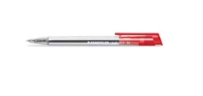 Stylo-bille triangulaire rétractable Ball rouge - Staedtler