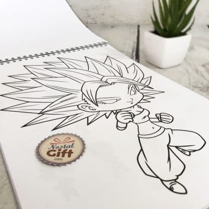 Bloc de coloriage A4 Dragon Ball 84 pages - Clairefontaine – Image 7