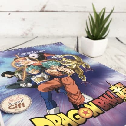 Bloc de coloriage A4 Dragon Ball 84 pages - Clairefontaine