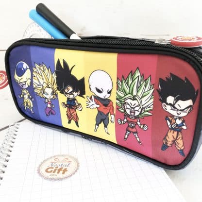 Trousse Dragon Ball DBS2 avec 2 compartiments Mini personnage - Clairefontaine