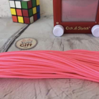 Fils de scoubidou - Rose fluo (par 3) – Image 2