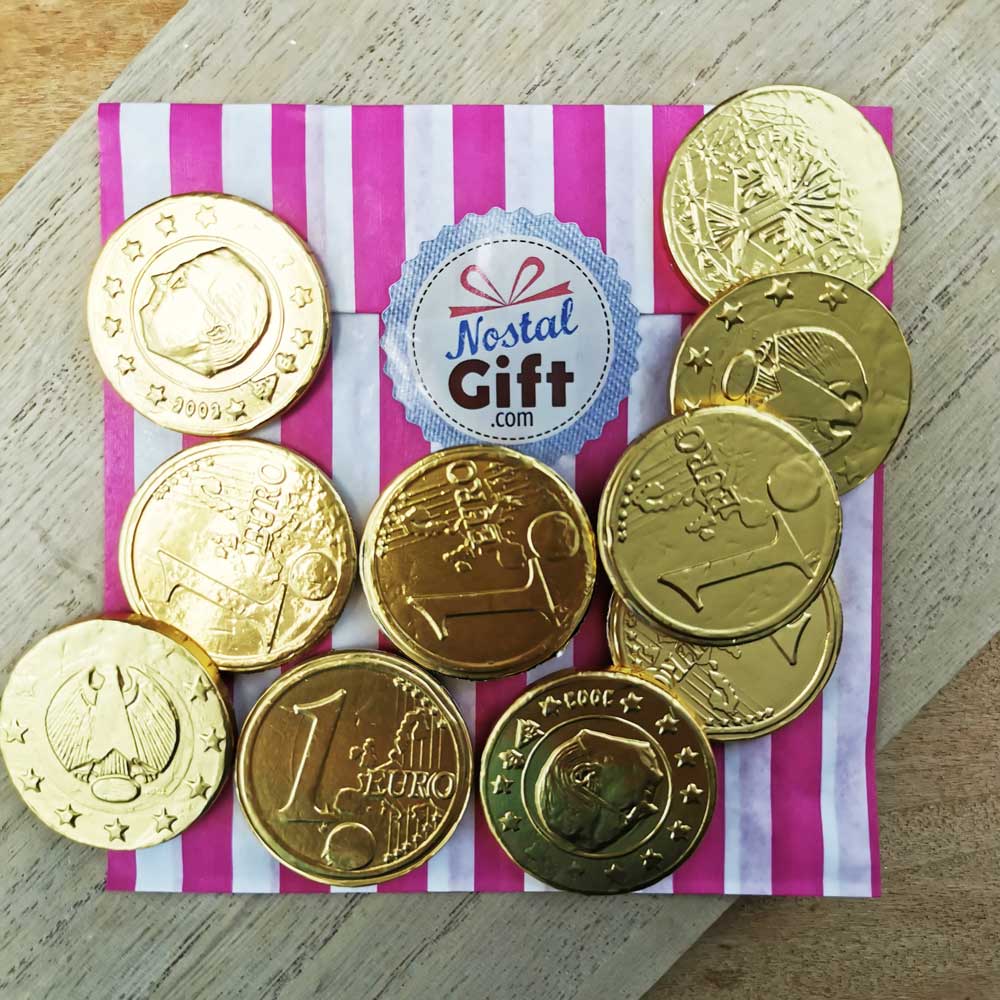 Pièce en chocolat Euro x10