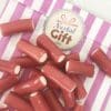 Bonbon mini câbles  fourrés - goût fraise x20 – Image 2