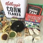 Coffret bonbon ancien - Boîte en métal Corn Flakes de Kellogg's
