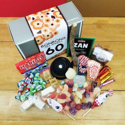 Coffret bonbon ancien - Boîte en métal Corn Flakes de Kellogg's