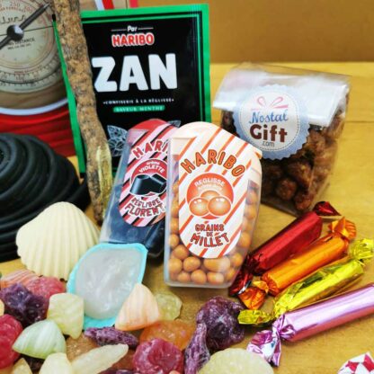 Coffret bonbon ancien - Boîte en métal Corn Flakes de Kellogg's